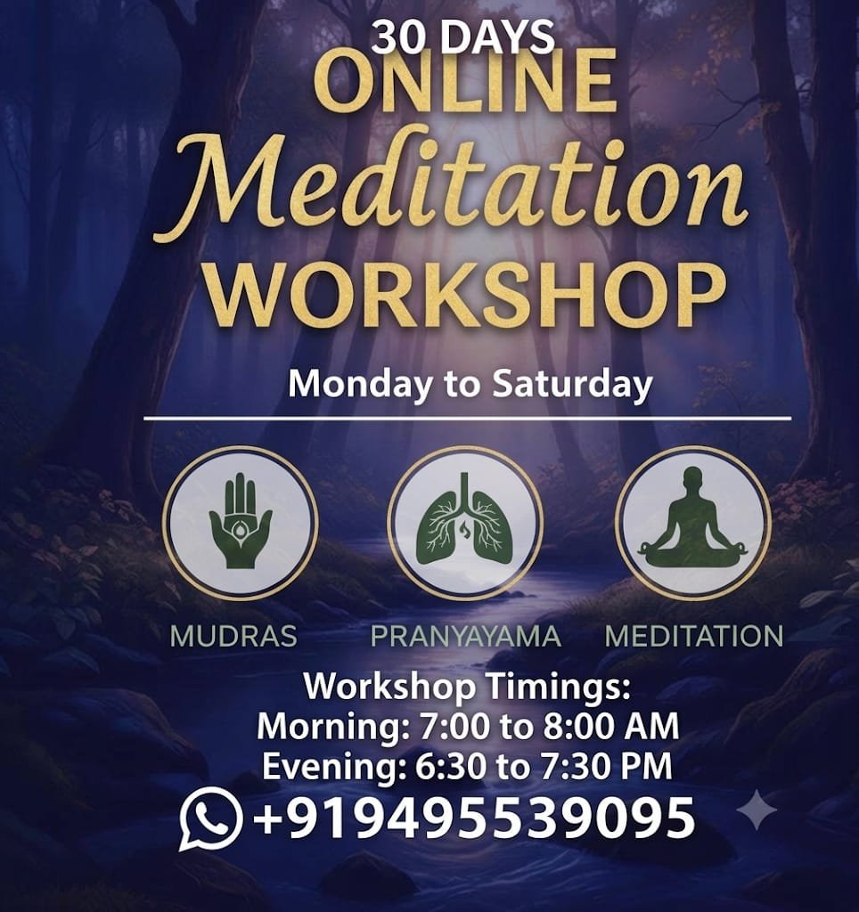30 Days meditation workshop